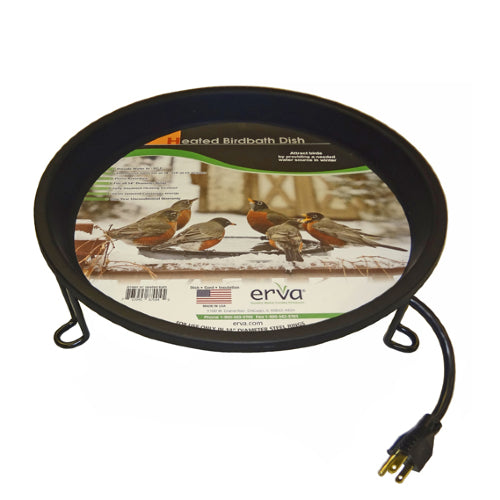 Ground Level Heated Bird Bath